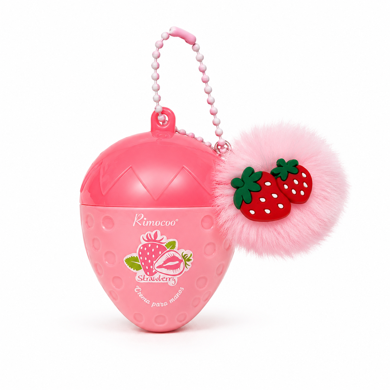 Strawberry Hand Cream Keychain (1 piece)