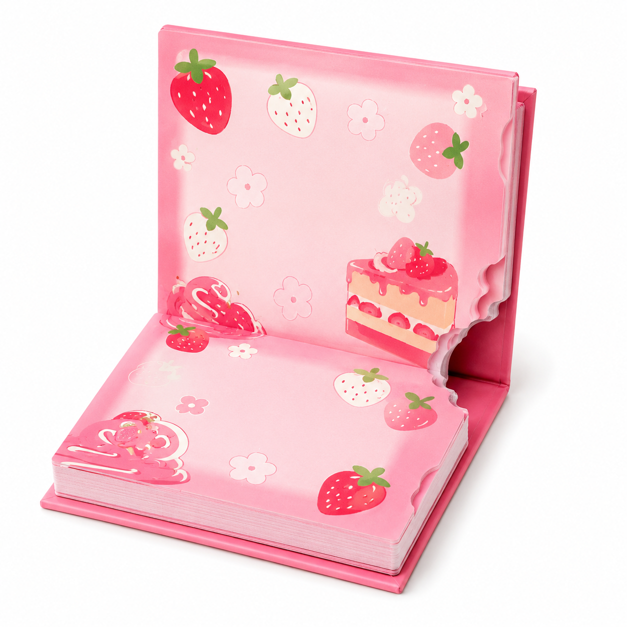 Chocolate and Strawberry Scented Notebook