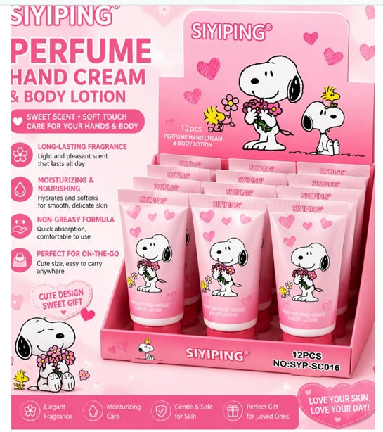 SIYIPING Perfume Hand Cream & Body Lotion Display Box